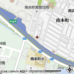 千葉県船橋市南本町20-25周辺の地図
