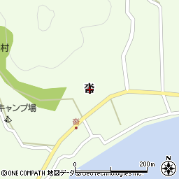 福井県敦賀市沓周辺の地図