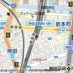 カラマツ・トレイン　神田・秋葉店周辺の地図