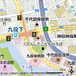 九段下 寿司政周辺の地図