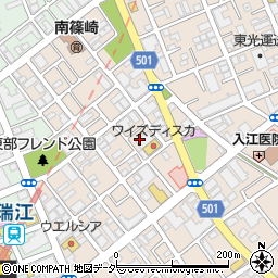 日本電子応用株式会社　電子機器事業部周辺の地図