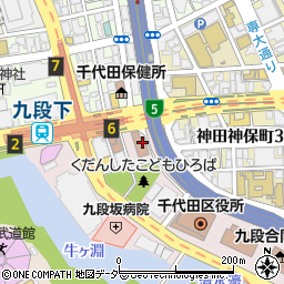 東京都千代田区九段南1丁目4周辺の地図