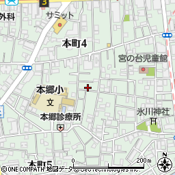 レジデンス中野本町周辺の地図