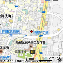 東京都新宿区歌舞伎町2丁目8-11周辺の地図