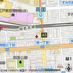 東京東信用金庫両国支店周辺の地図