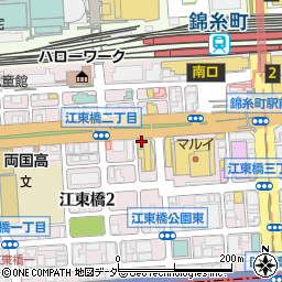 弁護士会錦糸町法律相談センター周辺の地図