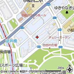 小松川グリーンハイツ周辺の地図