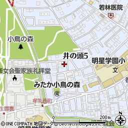 みずほ銀行井の頭ハイツＢ棟周辺の地図