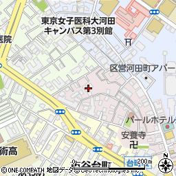 東京都新宿区住吉町15周辺の地図