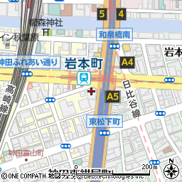 東京都千代田区神田岩本町2-1周辺の地図