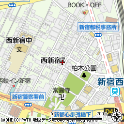 デュオ・スカーラ西新宿周辺の地図