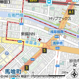 東京都中央区日本橋馬喰町2丁目1-3周辺の地図
