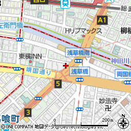 東京都中央区日本橋馬喰町2丁目1-4周辺の地図