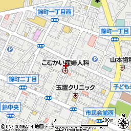 ビビ 立川本店周辺の地図