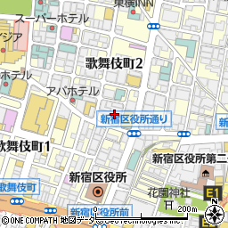 PARI COLLE (パリコレ) 歌舞伎町店周辺の地図