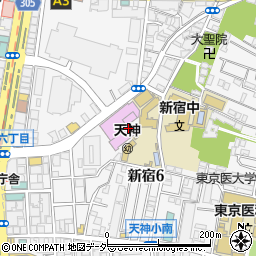 東京都新宿区新宿6丁目14周辺の地図