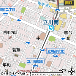 東京都立川市柴崎町3丁目9周辺の地図