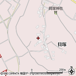 千葉県匝瑳市貝塚419周辺の地図