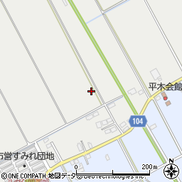 千葉県匝瑳市上谷中296周辺の地図