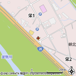 ガスト韮崎店周辺の地図