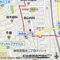読売新聞国分寺南部サービスセンター周辺の地図