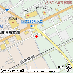 千葉県匝瑳市八日市場イ726周辺の地図