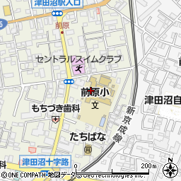 船橋市立前原小学校周辺の地図