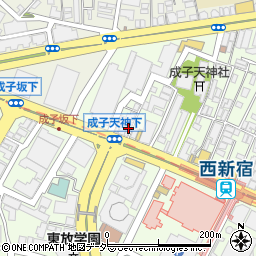 エスコート西新宿周辺の地図