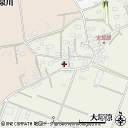 千葉県旭市大塚原1175周辺の地図
