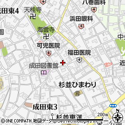 天祖神社周辺の地図