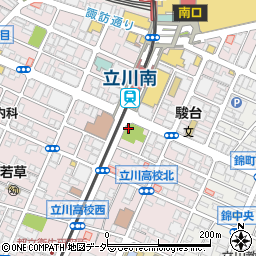 東京都立川市柴崎町3丁目周辺の地図