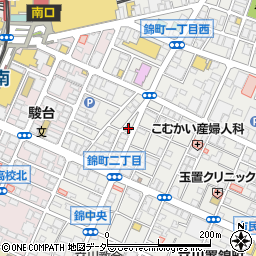 東京アメニクス株式会社周辺の地図