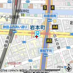 万世橋警察署岩本町交番周辺の地図