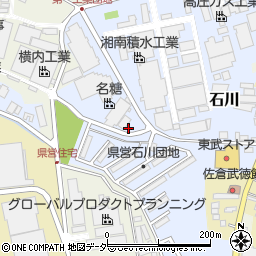 名糖株式会社　佐倉工場周辺の地図