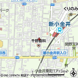 東京都小金井市東町4丁目20-1周辺の地図
