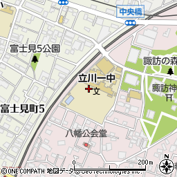 東京都立川市柴崎町1丁目3周辺の地図