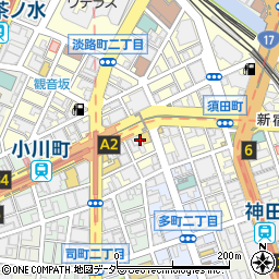 東京都千代田区神田須田町1丁目8周辺の地図