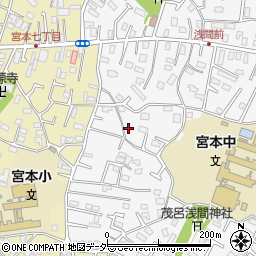ルミノーザ弐番館周辺の地図