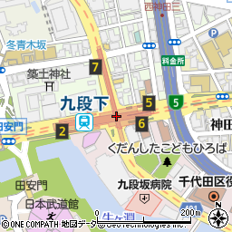 九段下駅 東京都千代田区 駅 路線図から地図を検索 マピオン