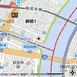 東プラ健保会館周辺の地図