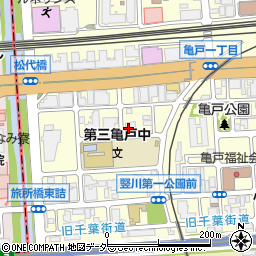 中央労働金庫　ろうきん亀戸ローンセンター周辺の地図