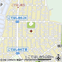 千葉県千葉市花見川区こてはし台6丁目21周辺の地図