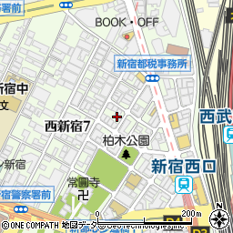 太樹苑西新宿Ｐａｒｔ−２周辺の地図