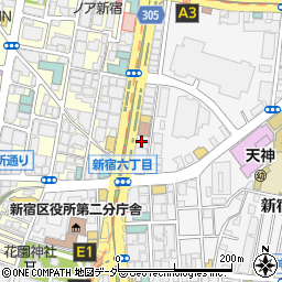 東新宿綜合法律事務所（弁護士法人）周辺の地図