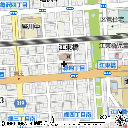 ＡＲＤＥＮ錦糸町周辺の地図
