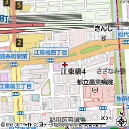 バイオエステＢＴＢ　錦糸町店周辺の地図