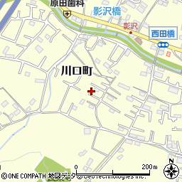 東京都八王子市川口町447周辺の地図