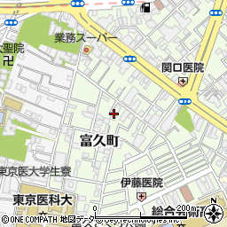 東京都新宿区富久町39周辺の地図
