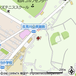 花見川公民館周辺の地図