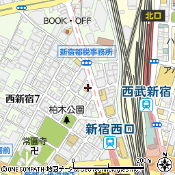 彩きもの学院新宿校周辺の地図